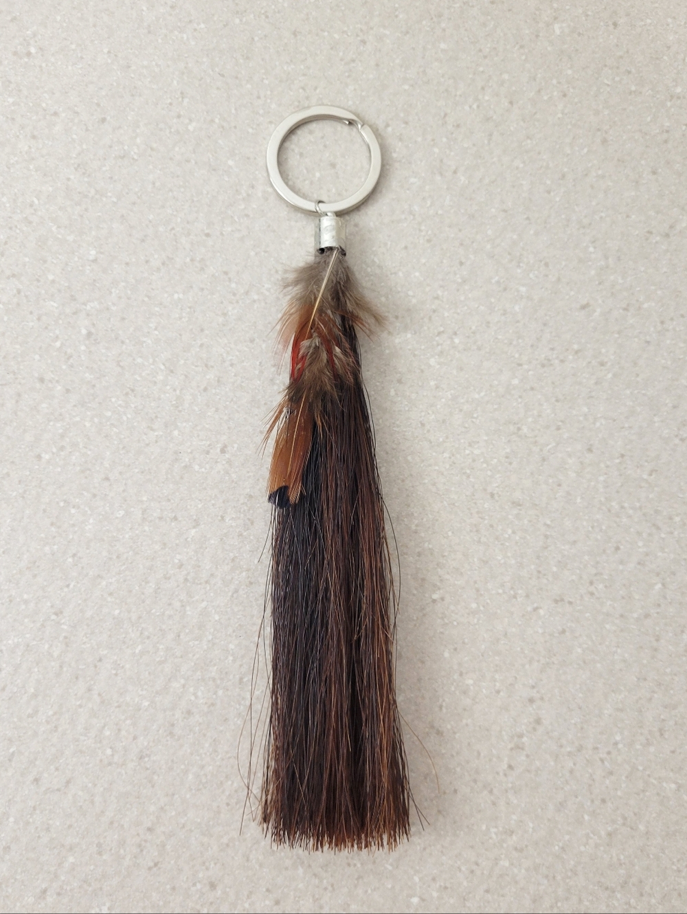 Horse Hair | Average Tassel Keychain
